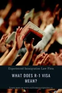 R-1 visa