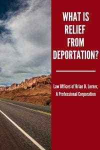 relief from deportation