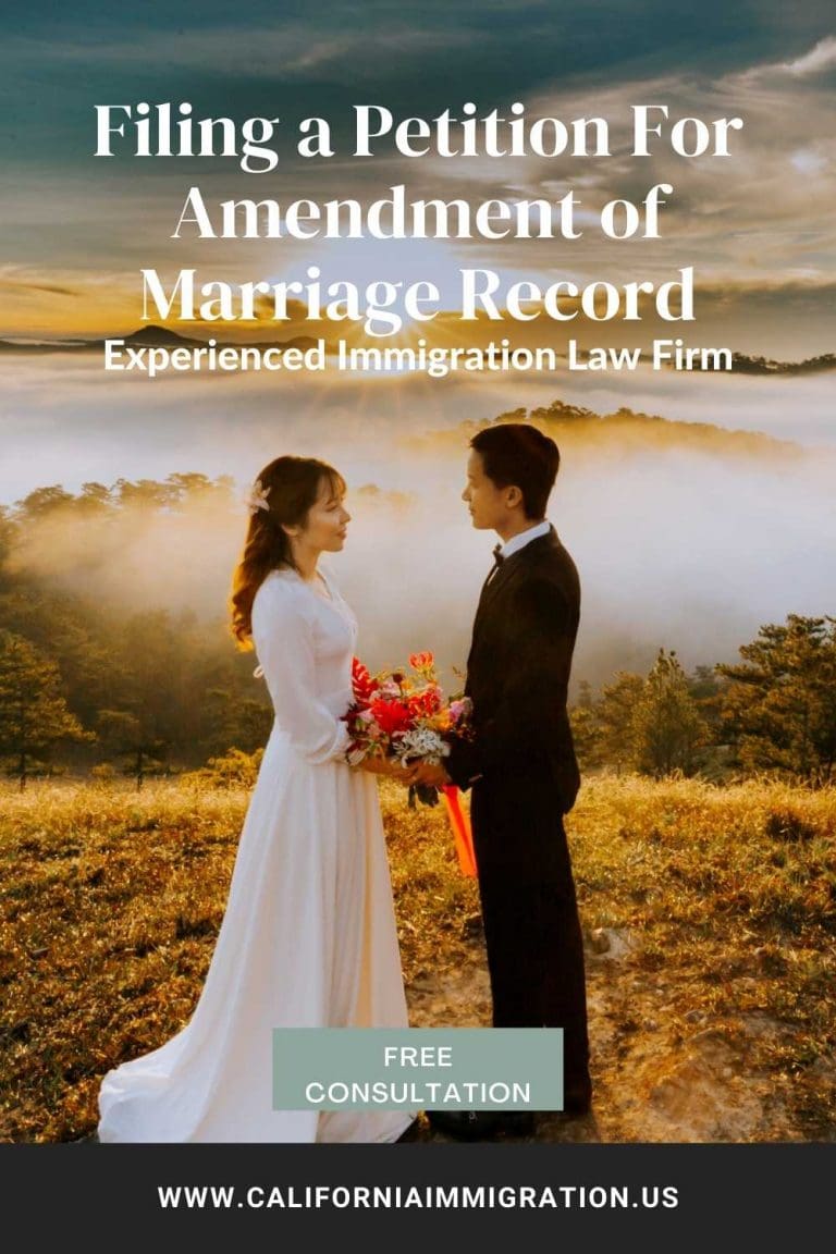 Marriage Petition PINS discussed by Brian D. Lerner