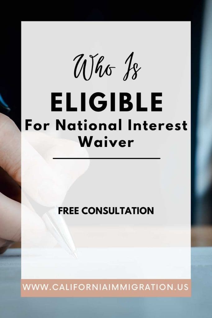 National Interest Waiver